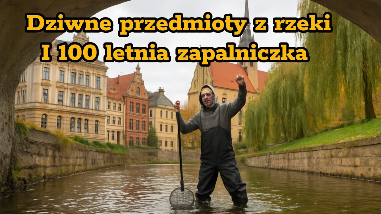 Dziwne przedmioty ze starej rzeki, i 100 letnia zapalniczka 