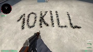 10kill in CSGO Aim Botz-Training  1-100k