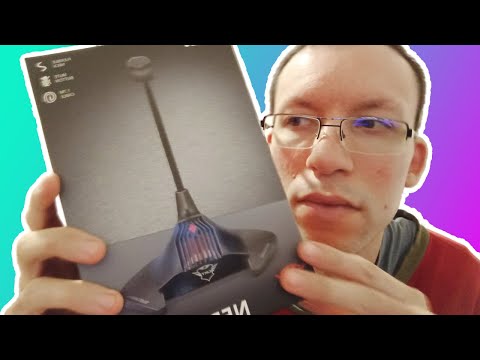 Trust GXT 239 Nepa gaming microphone unboxing