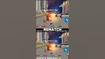 OLD GATLING VS FIRE GATLING INSANE BATTLE EDIT#6 #blockmango #skyblock