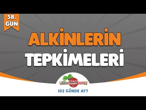 📌58.GÜN l Alkinlerin Tepkimeleri 🤓 Kimya Adası #aytkimya