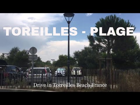 Drive in Torreilles Beach France