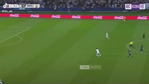هدف مبارك بوصوفة على ريال مدريد