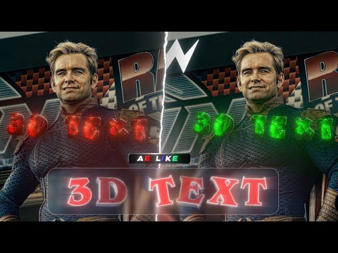 Ae Like Premium 3D Text Pack In Node Video (+Preset) - YouTube