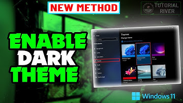 How to enable Dark theme in Windows 11 - [ 2025 ]  Turn on Dark Theme
