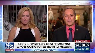 Congressman Biggs addresses the House Speaker's race