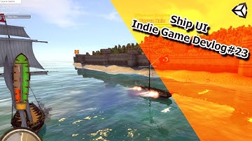 Indie Game Devlog #23 - Ship UI - Conqueror of the Seas