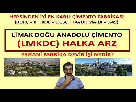 LMKDC Limak Doğu Anadolu Çimento Halka Arz Heyecanlandım Bu nasıl bir karlılık Bu nasıl bir iş !!