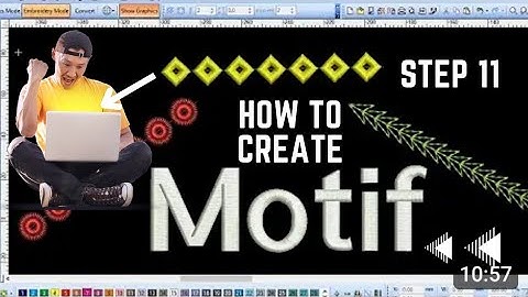 how to create motif in wilcom