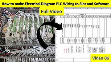How to make plc connector to Junction electrical wiring diagram full video  #electrical #electronic