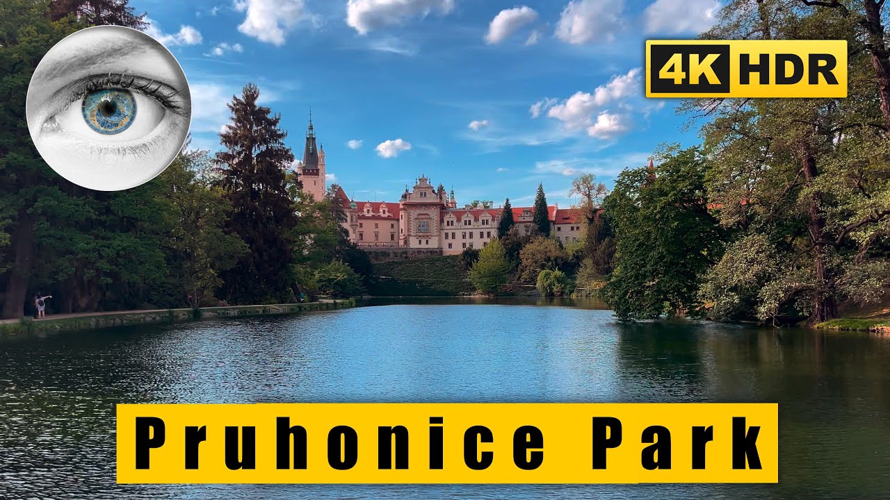 4K Czech Republic walk: Pruhonice Park - Botanic Garden - Riot of ...