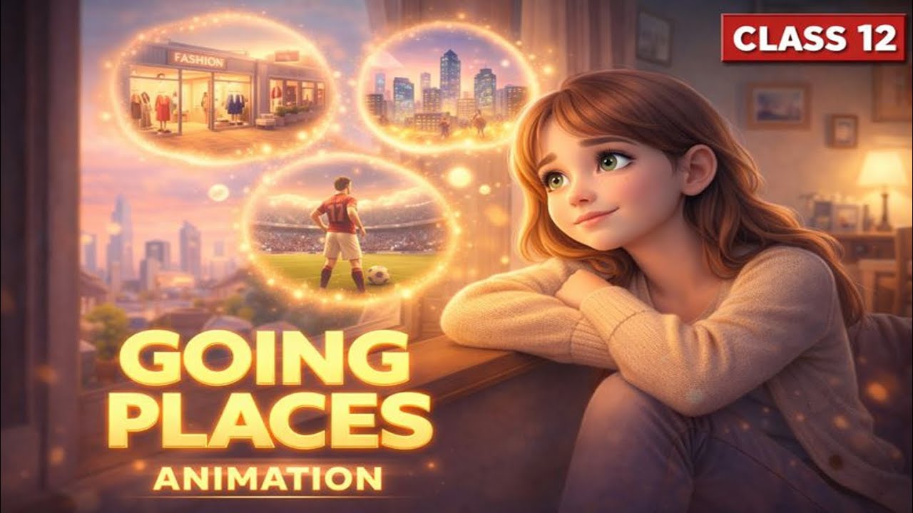 GOING PLACES CLASS 12 ANIMATION | FULL ( हिंदी में ) EXPLAINED | ANIMATED VIDEO 