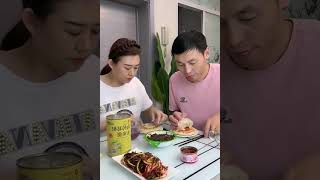 Funny Husband and Wife Yummy Food Eating Challenge 🍲🍲🤣🤣 Ep 34