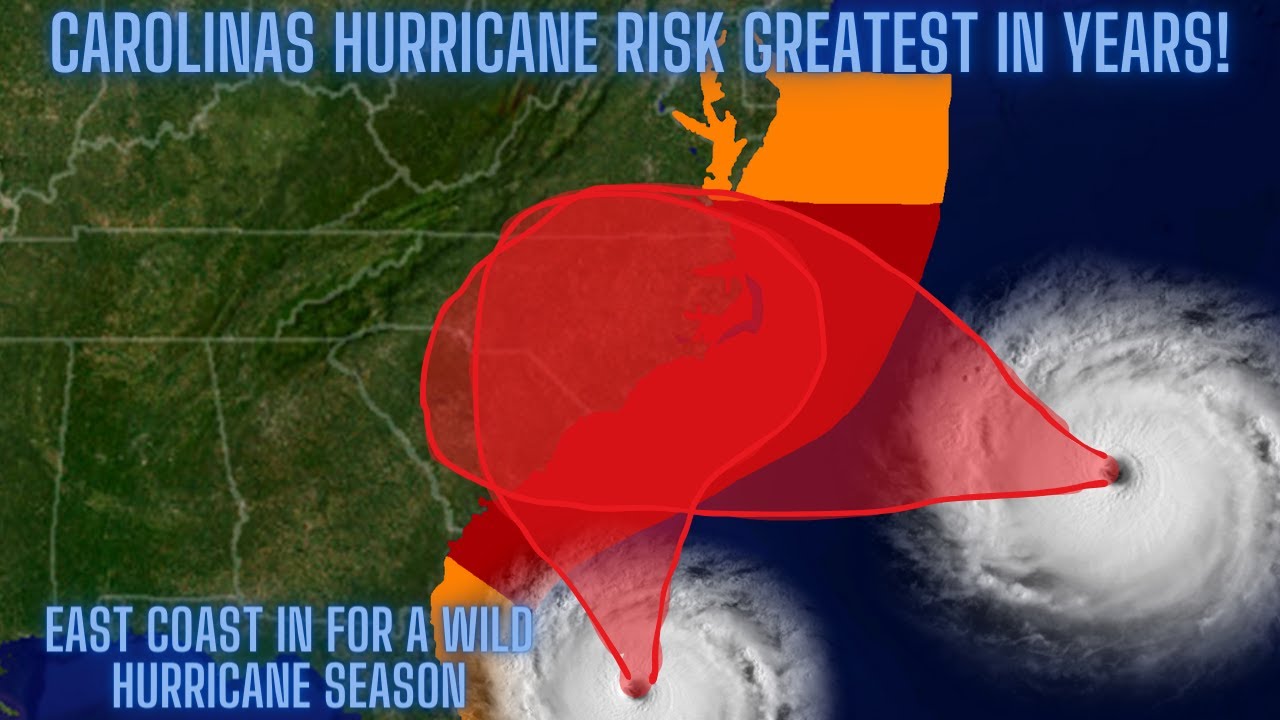 Carolina's Hurricane Risk Greatest In Years! East Coast In For A Wild ...