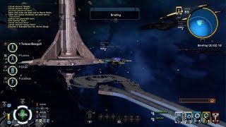 Star Trek Online Oden Carrier VS Random TFO