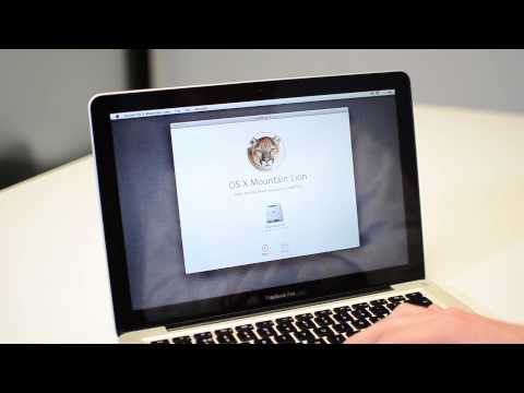 How to Reinstall Apple OS X Mountain Lion