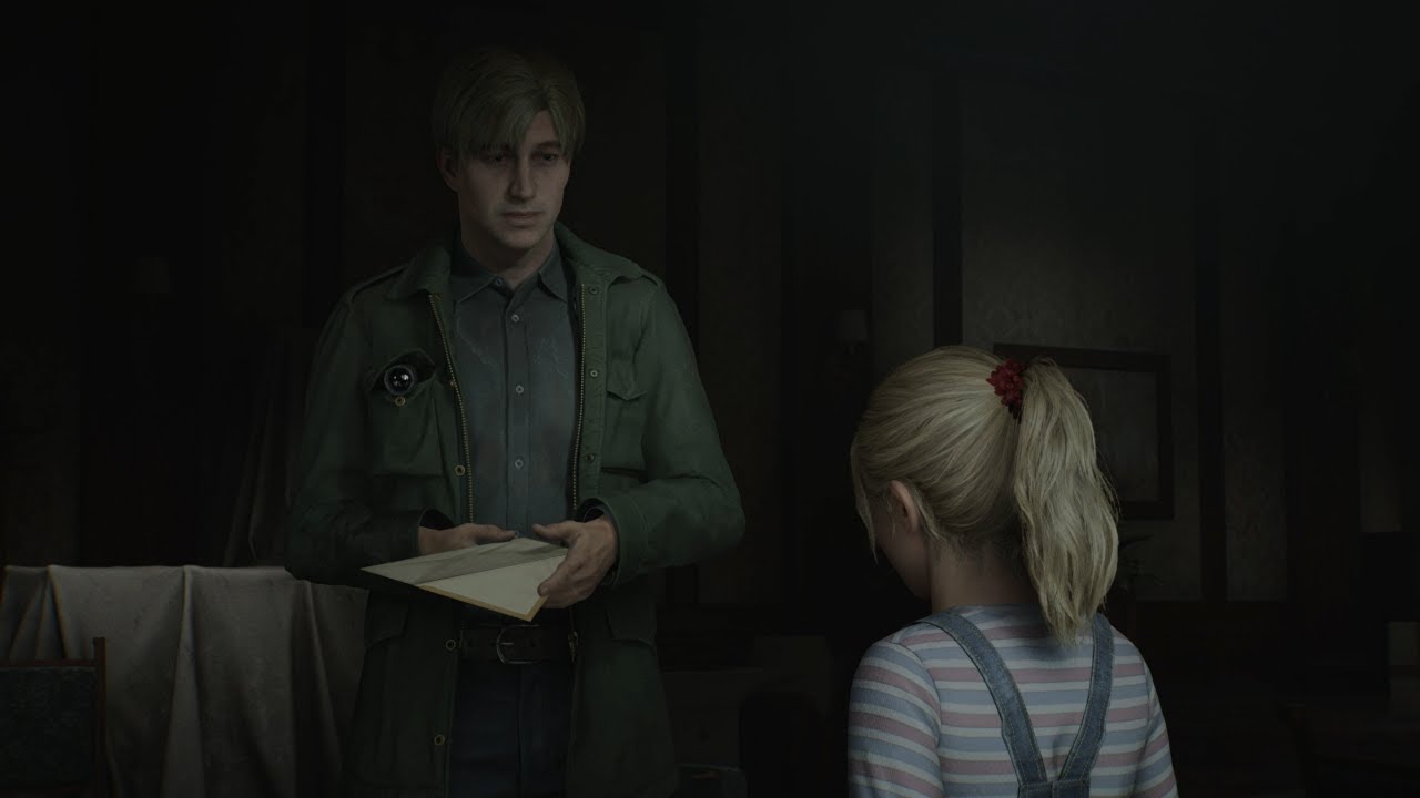 Silent Hill 2 - James Being An Annoying Fartface To Laura Again (Xbox Gameplay)