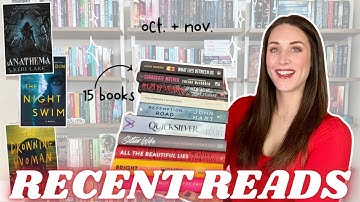 my WORST reading month EVER| October & November reading wrap up 📚🫣BOOKMAS DAY 2!