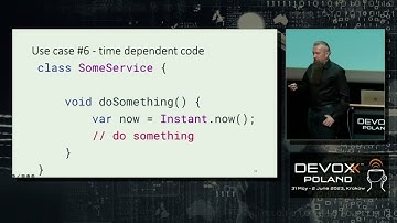 Testing untestable - patterns and use cases analysis • Piotr Stawirej • Devoxx Poland 2023