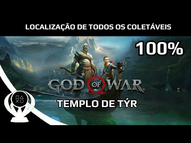 GOD OF WAR 4 PC - TODOS COLETÁVEIS - TEMPLO DE TYR 100% COMPLETO