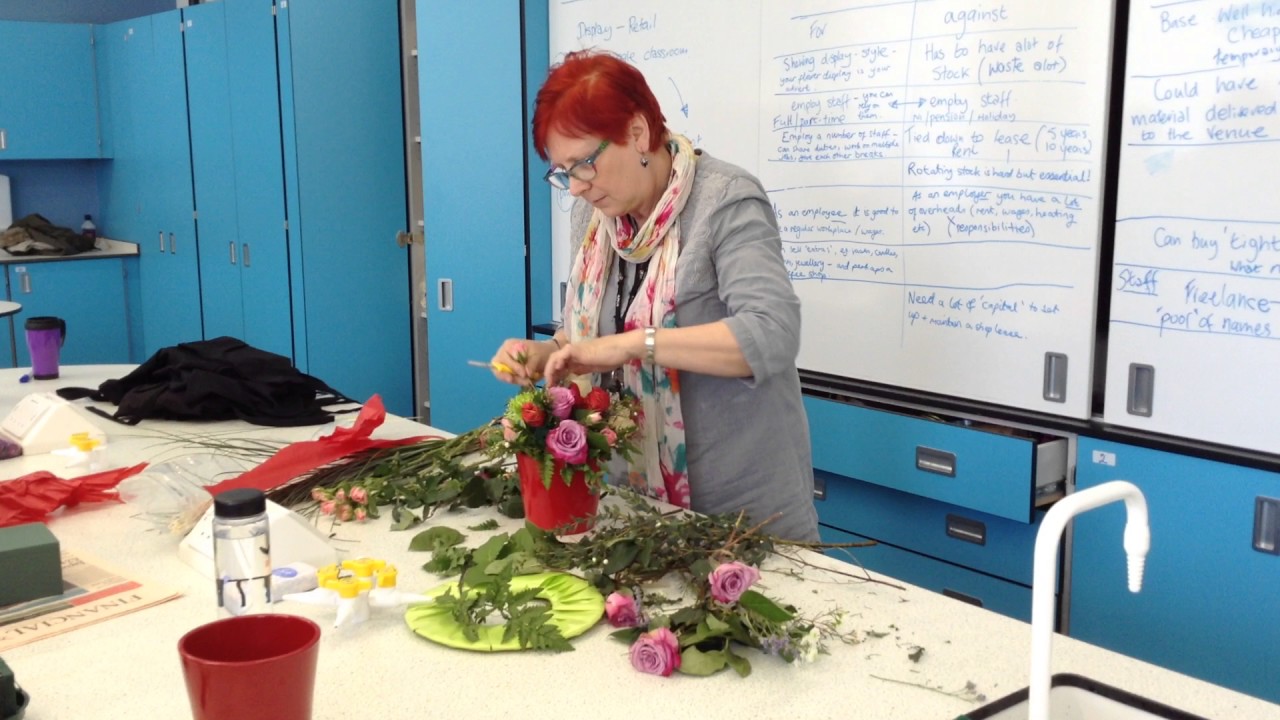 Compact grouped arrangement with frame