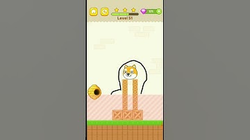 save the dog.iOS mobile game play.#sort #viral