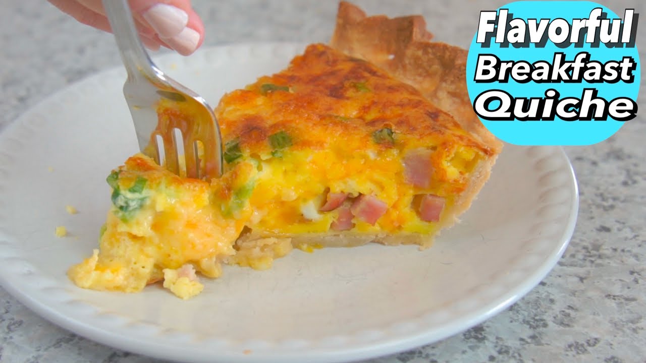 Flavorful Breakfast Quiche YouTube