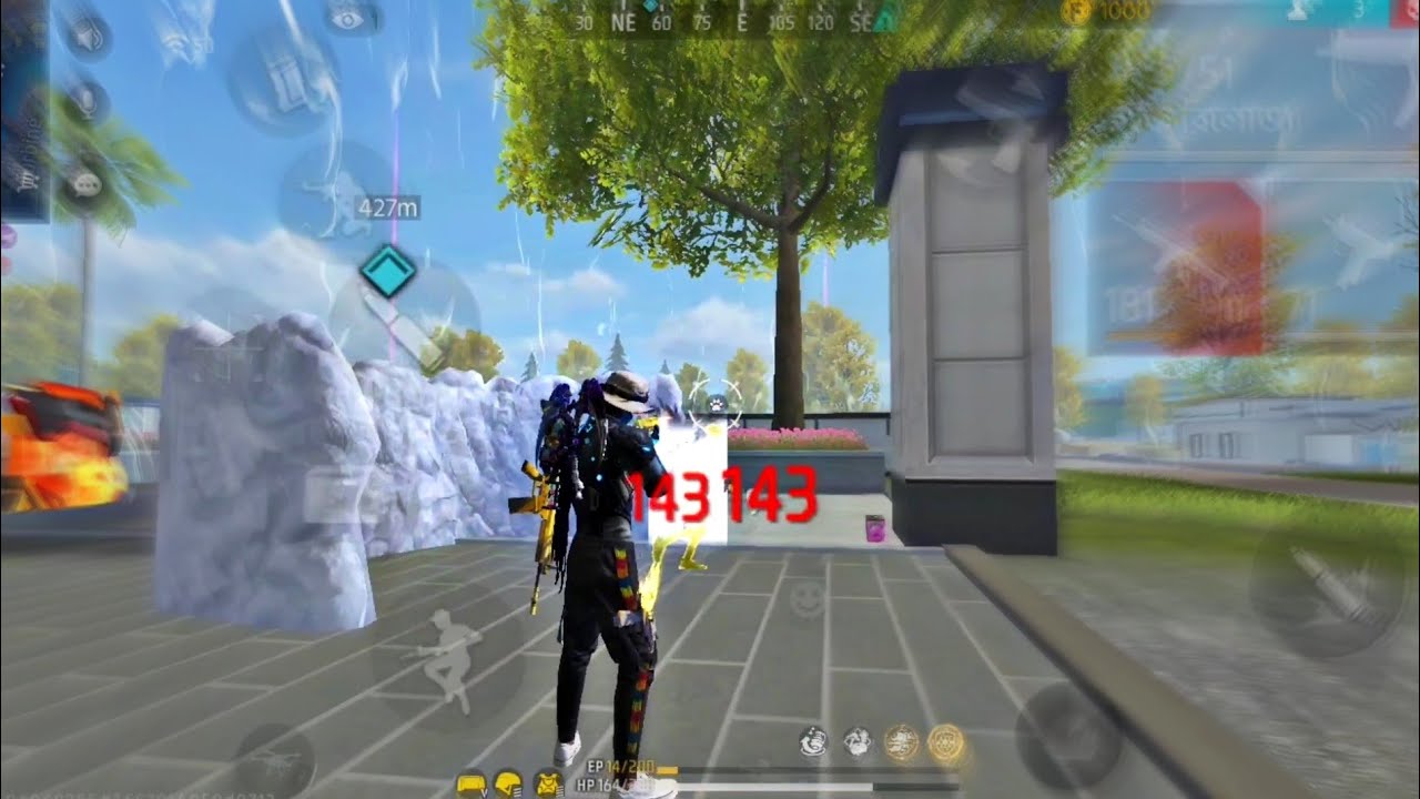 BLACK KING free Fire video বারমুডা ষোলো ভারসেস স্কট গেম প্লে ফ্রি