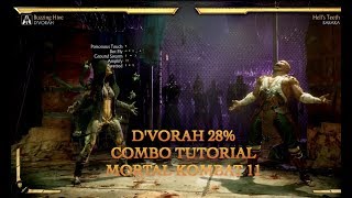 DVorah Mk11 Combo Tutorial 28%!