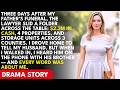 My Father Was Buried With Nothing—Then His Lawyer Told Me I Inherited $2.3M. I Rushed Home To Tel...