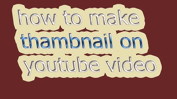 How To Make Good Thumbnail For Youtube Video urdu/hindi 2016