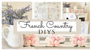 4 French country cottage DIYs