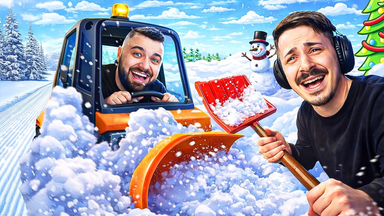 ZAJEDNO ČISTIMO SNEG U ROBLOX GRADU! 🥶