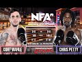 Nemesis 14 professional k1 bout cort wahle  vs christopher petty