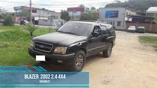 Blazer 2002 2.4 4X4 Diesel A Mais Top Do Rio