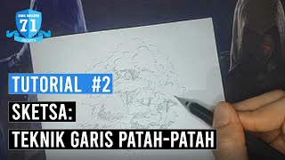 Tutorial #2: Teknik Sketsa Garis Patah-patah