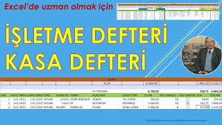 Excel ile İşletme Defteri / Kasa Defteri