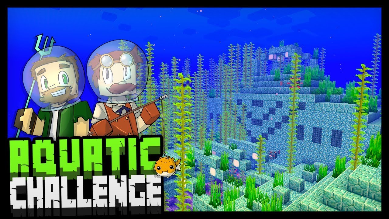 A PIRATES LIFE FOR ME!? - Minecraft Aquatic Challenge - #10 - YouTube