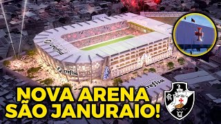 OFICIAL! VEJA COMO VAI FICAR A ARENA SÃO JANUÁRIO! NOVO ESTÁDIO DO VASCO