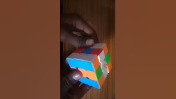 Dot pattern in just 4 moves on 3*3 Rubik