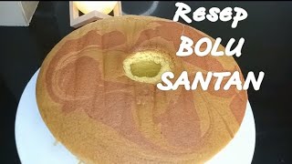 Bahannya Mudah, Mudah Jg Bikinnya, Bolu Santan, Empuk Dan Lembut