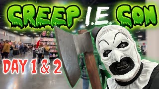CreepIE Con 2025 Day 1 & 2 horror event | Spooky vendors, Cosplayers and walkthrough haunt maze