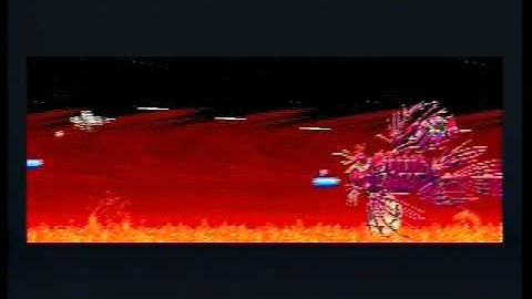 Sega Saturn Import Darius 2 II Shooter - Attract Sequence