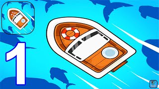 Sea Blade - Gameplay Walkthrough Part 1 Levels 1,2,3 (Android,iOS) screenshot 5