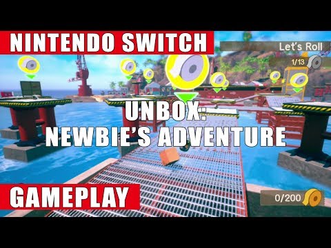 Unbox: Newbie’s Adventure Nintendo Switch Gameplay