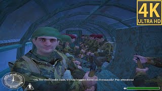 Call of Duty 1: Epic Plane Crash & Defense Bridge Mission in 4K! Part 1