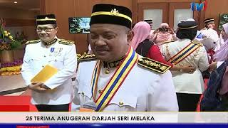 Hari Jadi Tyt Melaka Pengarah Rtm Melaka Terima Anugerah Darjah Seri Melaka Dsm 15 Okt 2017 Youtube