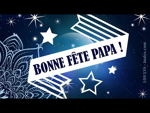 Bonne Fete Papa Jolie Carte Virtuelle Fete Des Peres Humour Saxo Youtube