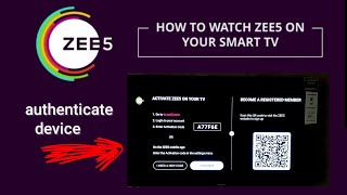 How to login Zee5 app on TV | Zee5 app Authenticate Device on Android TV |#Zee5app screenshot 2