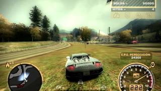 Need For Speed Most Wanted Choque increible!! Trailer vs Helicoptero Persecusion xD lol